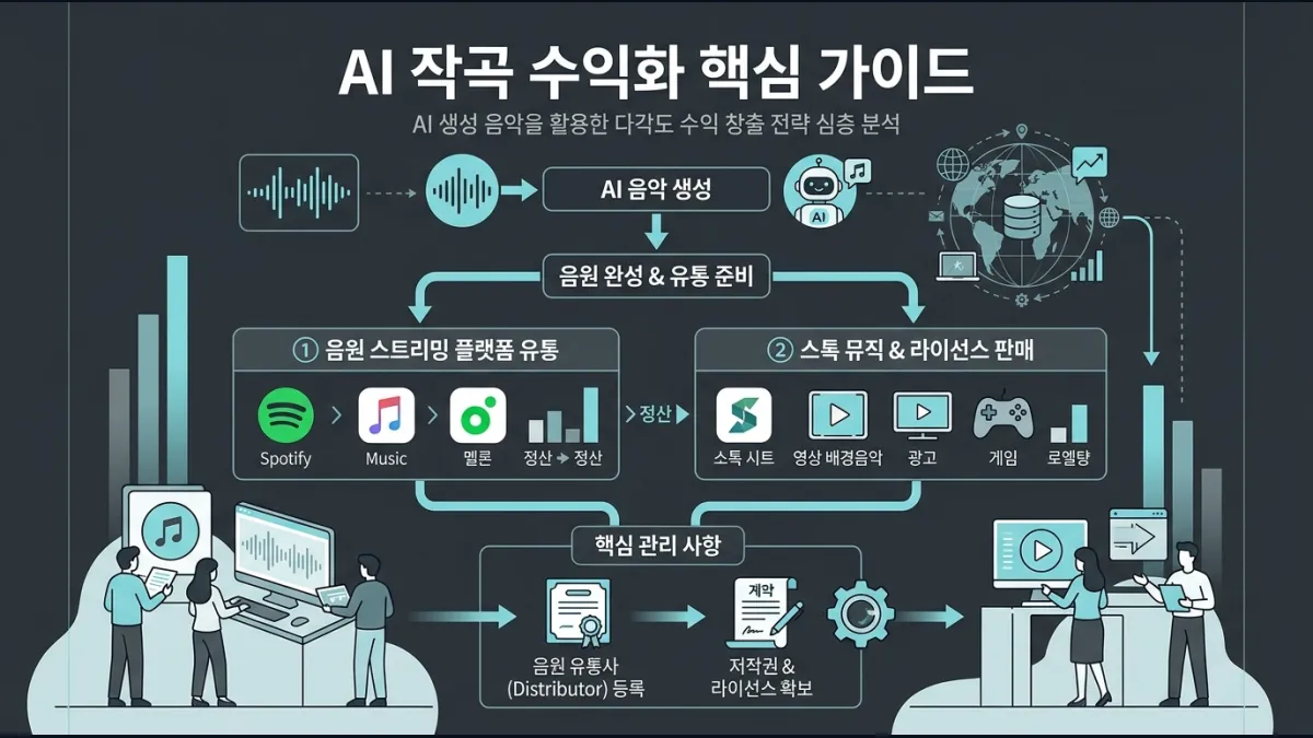 AI 작곡 수익화 핵심 가이드