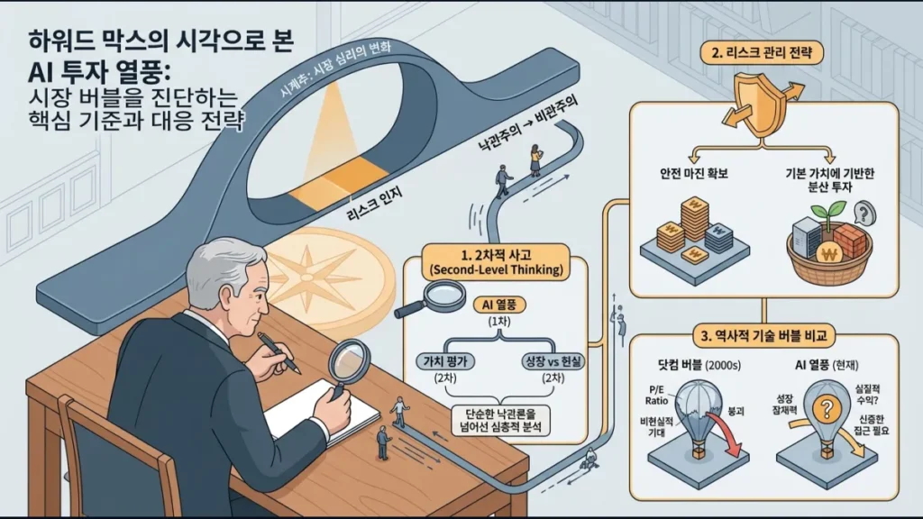 하워드 막스의 시각으로 본 AI 투자 열풍: 시장 버블을 진단하는 핵심 기준과 대응 전략