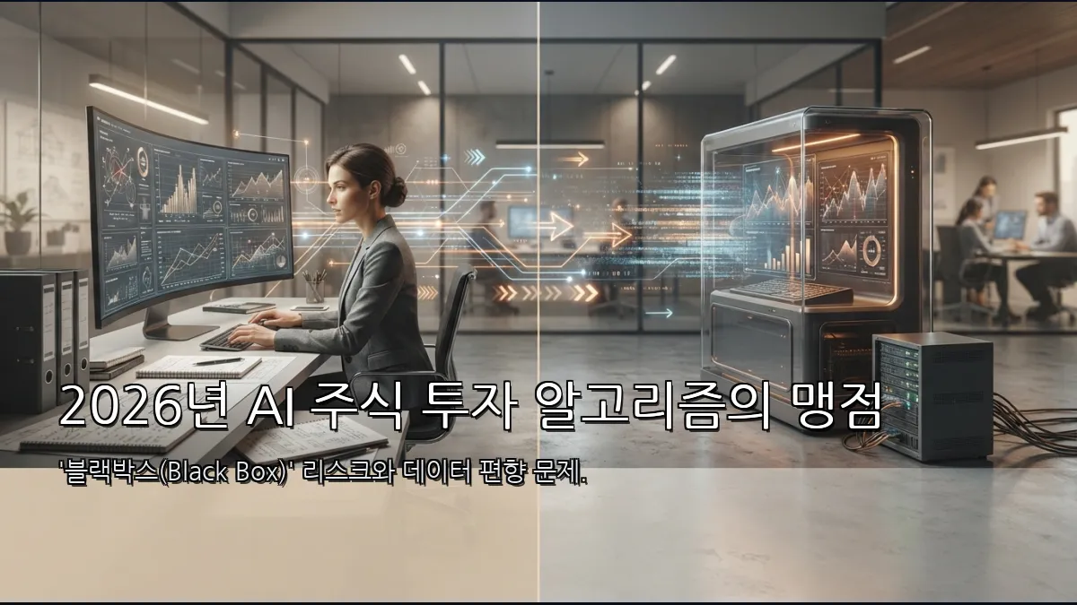 2026년 AI 주식 투자 알고리즘의 맹점: 90% 손실 사태로 본 블랙박스 리스크와 코스콤 지표(MDD·샤프지수) 검증 가이드