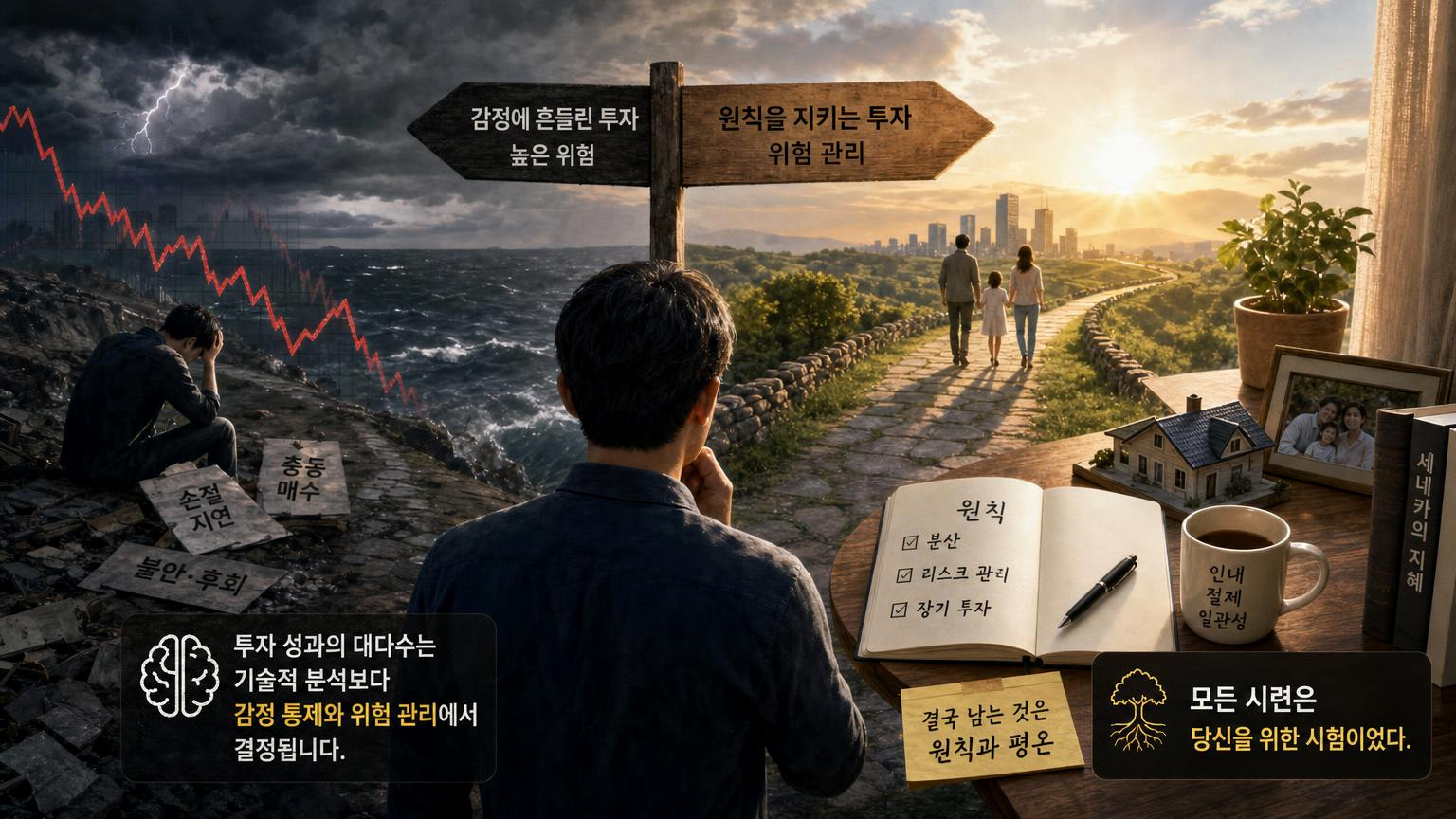 세네카 스토아 철학과 뇌과학 회복탄력성을 결합해 시련을 자산 선순환으로 바꾸는 4단계 인포그래픽