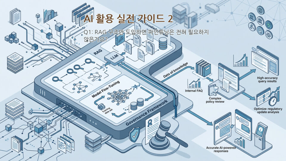 AI 활용 실전 가이드 2: 거버넌스·RAG·미세조정(파인튜닝) 실무 적용