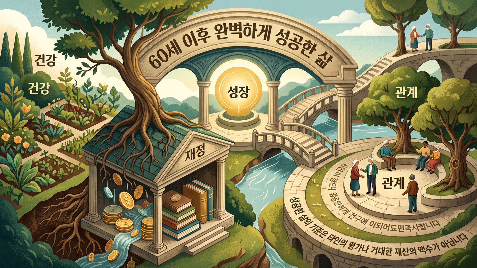 60세 이후 이렇게 살고 있다면 완벽하게 성공한 삶입니다: 돈·건강·관계를 지키는 노후 성공 시스템 4가지