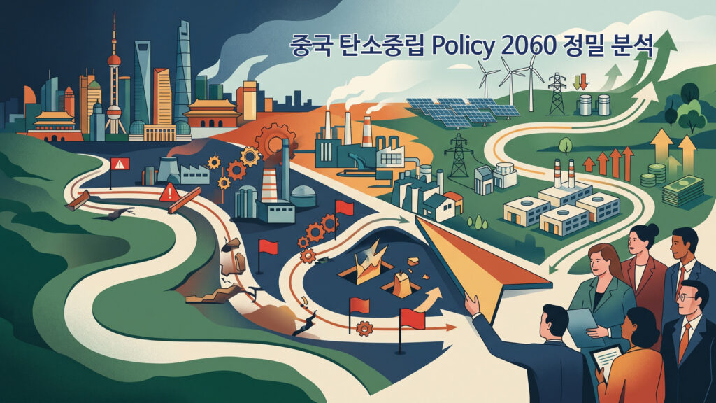 중국 탄소중립 Policy 2060 정밀 분석: 15.5 규획 총량 규제 전환과 글로벌 공급망·투자자 실전 대응 전략