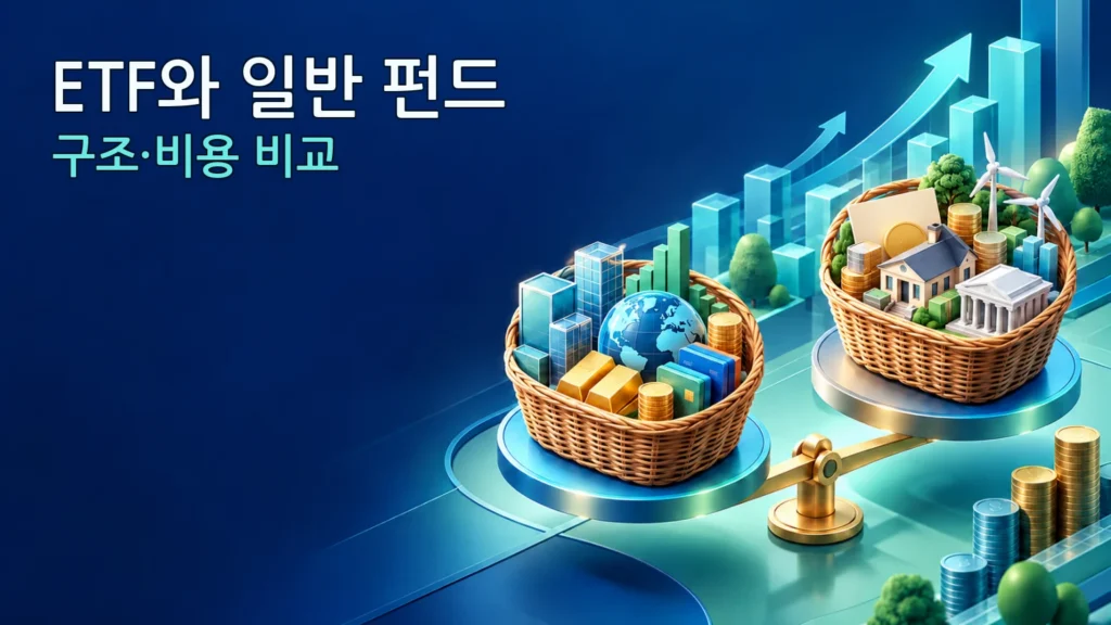 ETF란 무엇인가? 일반 펀드와의 차이점 및 실전 투자 비교 가이드
